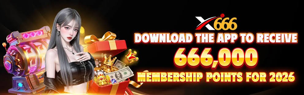 X666 download app bonus banner — receive extra rewards